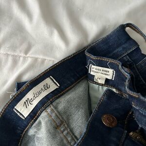 Madewell blue jeans